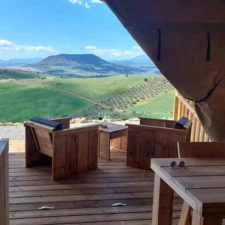 Luxury tent Cactus Hill - Safari Tents - Caminito Del Rey Alora