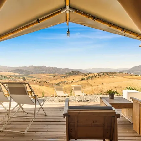 Cactus Hill - Safari Tents - Caminito Del Rey ラグジュアリーテント アロラ